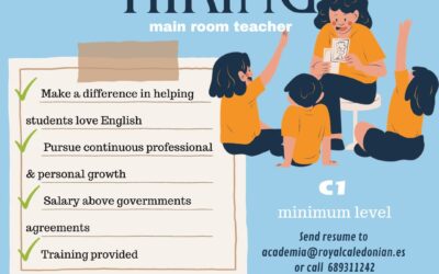 Oferta de empleo: profesores de inglés